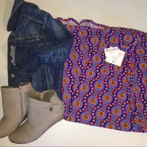 LuLaRoe Maxi Skirt Size XS
